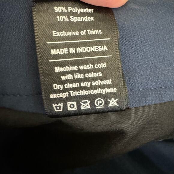 Public Rec Workday Chino Pants Black Performance Stretch blue Men's 40x32 - Picture 11 of 11